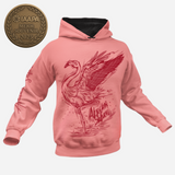 SUDADERA DIBUJO FLAMINGO
