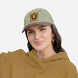 GORRA HERALDICA LEÓN OLIVO