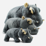 PELUCHE HIPOPOTAMO GRIS