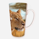 TAZA CONICA PAJERA LEONES