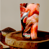 TAZA CÓNICA FLAMINGO ILUSTRADA