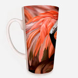 TAZA CÓNICA FLAMINGO ILUSTRADA