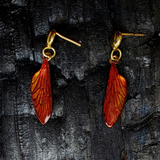 ARETES ALA MOSQUITO PINTADOS