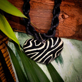 COLLAR ARGELIA CEBRA PRINT