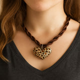 COLLAR ARGELIA JAGUAR PRINT
