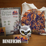 GUARDIAN LEMUR COLMILLOS DE PLATINO