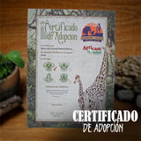 GUARDIAN JIRAFA COLMILLOS DE PLATINO
