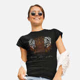 PLAYERA MIRADA TIGRE DAMA