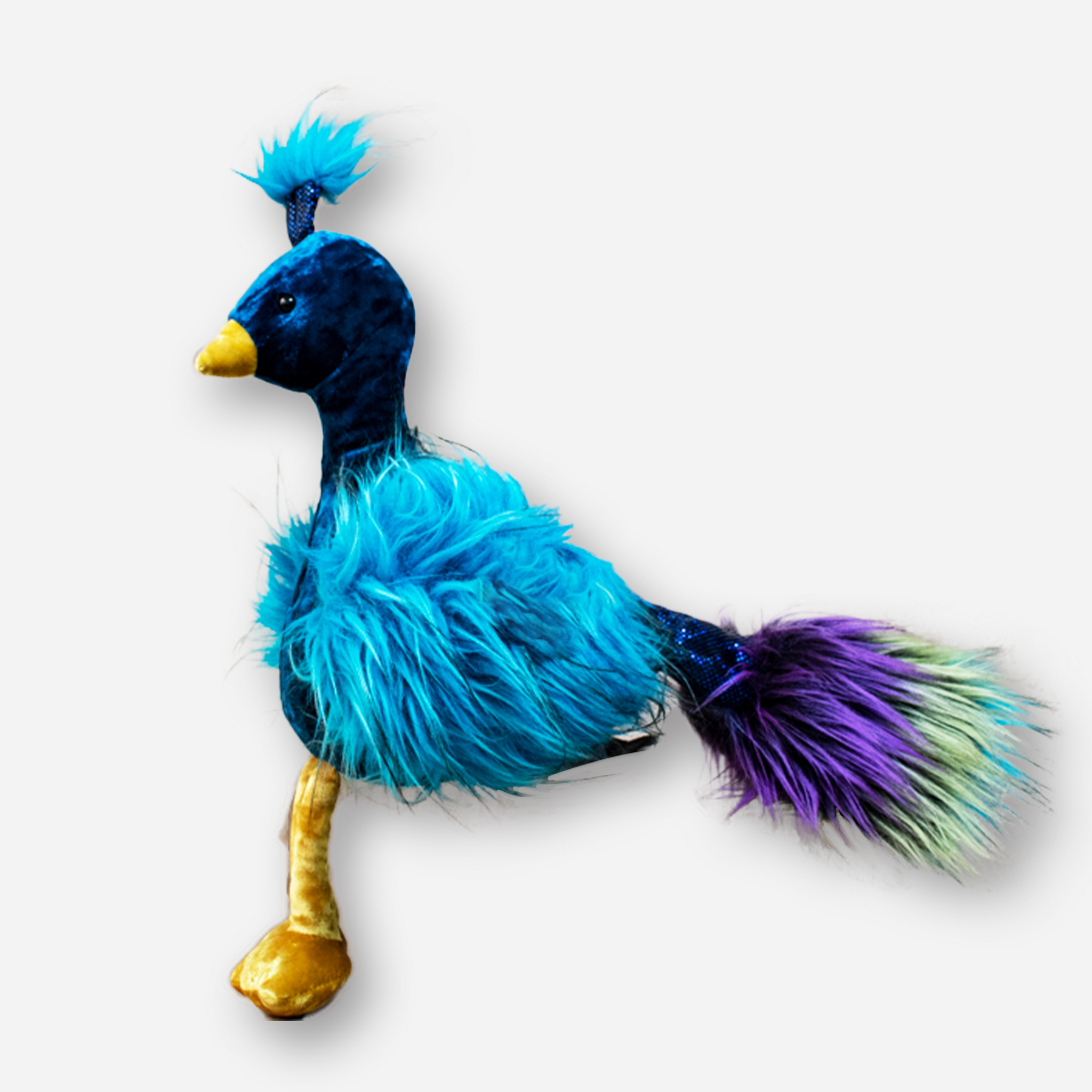 PELUCHE PAVO REAL africamsouvenirs