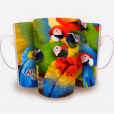 TAZA CONICA GUACAMAYA