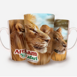 TAZA CONICA PAJERA LEONES
