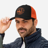 GORRA RED NEGRA/ NARANJA