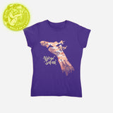 PLAYERA JIRAFA GLOW DAMA