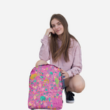 MOCHILA ANIMALES ROSA