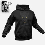 SUDADERA JAGUAR NEGRO GLOW DAMA/CABALLERO