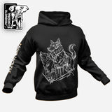 SUDADERA DIBUJO LOBO