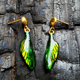 ARETES ALA MOSQUITO PINTADOS