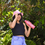 SOMBRERO FLAMINGO BORDADO
