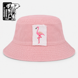 SOMBRERO FLAMINGO BORDADO