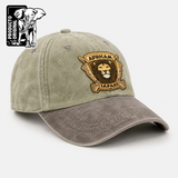 GORRA HERALDICA LEÓN OLIVO