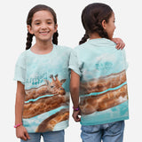 PLAYERA SUBLIMADA JIRAFA