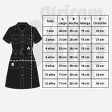 VESTIDO INFANTIL VERDE EXPLORADORA