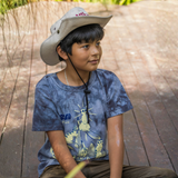 PLAYERA INFANTIL TIE DYE SURICATAS