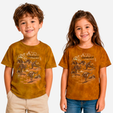 PLAYERA INFANTIL TIE DYE CANGUROS