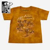 PLAYERA INFANTIL TIE DYE CANGUROS