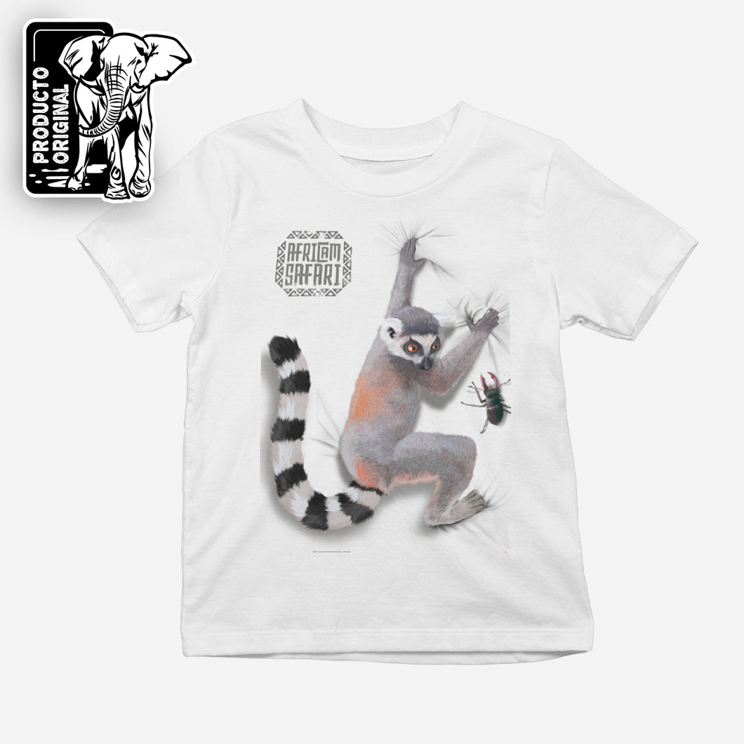 PLAYERA SUBLIMADA  LEMUR