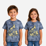 PLAYERA INFANTIL TIE DYE SURICATAS