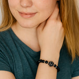 PULSERA MOZAMBIQUE CEBRA PRINT
