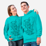 SUDADERA DIBUJO ELEFANTE