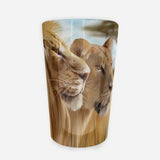 TAZA CONICA PAJERA LEONES