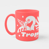 TAZA GRABADA FLAMINGO