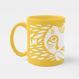 TAZA GRABADA LEON