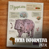 GUARDIAN HIPOPOTAMO COLMILLOS DE PLATINO