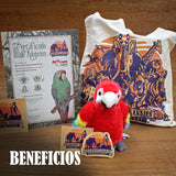 GUARDIAN GUACAMAYA COLMILLOS DE PLATINO