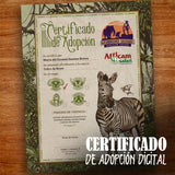 GUARDIAN CEBRA ASTAS DE BRONCE