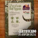 GUARDIAN COCODRILO ASTAS DE BRONCE