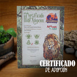 GUARDIAN LEON COLMILLOS DE PLATINO