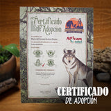GUARDIAN LOBO COLMILLOS DE PLATINO